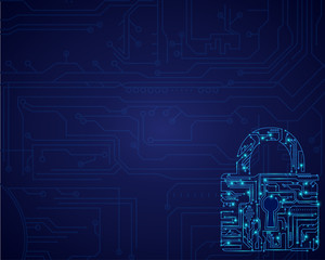 Abstract background. Molecules technology with polygonal shapes, Concepts and ideas for healthcare technology, innovation medicine, health, science and research.