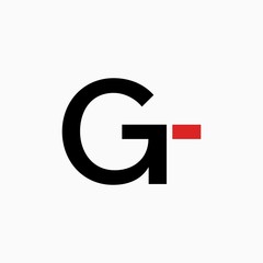 Letter GT Creative Icon Modern Logo Design Template Element Vector
