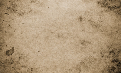 Grunge background, paper texture, brown, blank, dirty, stains, stains, space for text, vintage, retro, beige, rough, rough