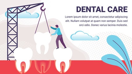 Tooth Deletion and Implantation Process into Gum