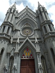 Fototapeta na wymiar St. Philomena's Cathedral, Mysore