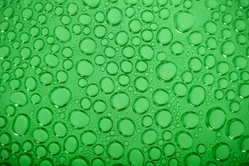 water drops on glass background image