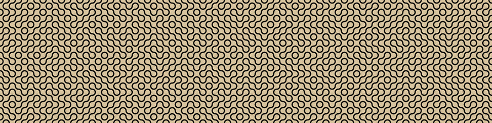 Truchet Random Pattern Generative Tile Art background illustration