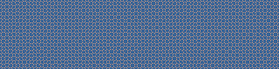 Obraz premium Truchet Random Pattern Generative Tile Art background illustration