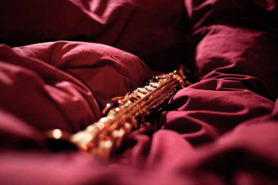 Soprano Sax Lying On My Bed