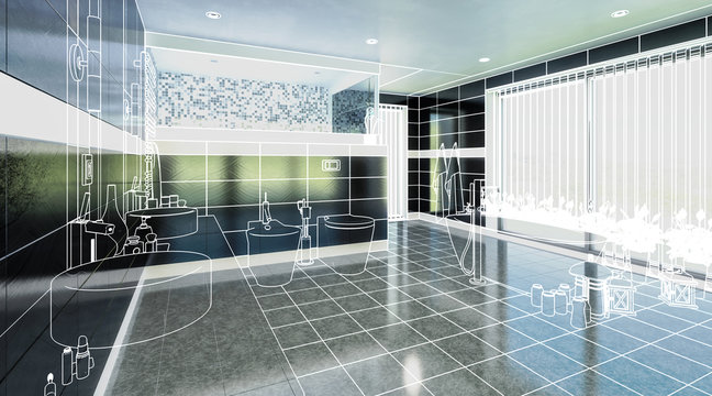 Luxurious Bathroom Furnishing (overview)