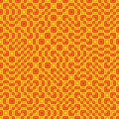 Truchet Random Pattern Generative Tile Art background illustration