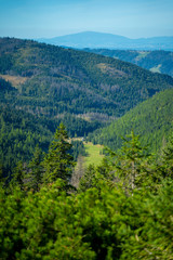 High Tatra mountain autumn sunny day, relaxing landscape, alp view
