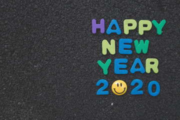 Fototapeta premium Concept for new year 2020.