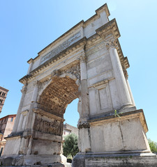 Obraz premium The Arch of Titus, Rome - Italy