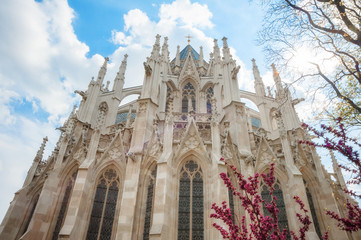 Vienna, Austria.  famous Votiv Church (Votivkirche)