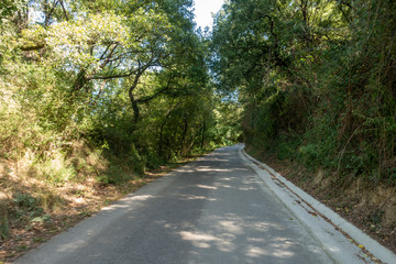 The ter route through the interior of Girona