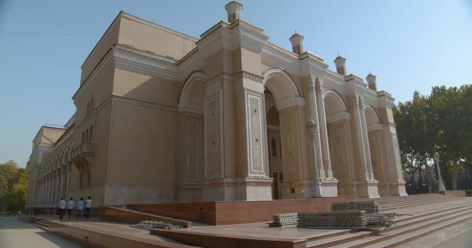 The Navoi Theater (Uzbek: Alisher Navoiy) State Academic Bolshoi Theatre" is the national opera theater in Tashkent, Uzbekistan.