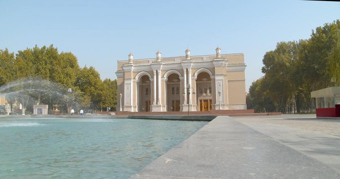 The Navoi Theater (Uzbek: Alisher Navoiy) State Academic Bolshoi Theatre" is the national opera theater in Tashkent, Uzbekistan.