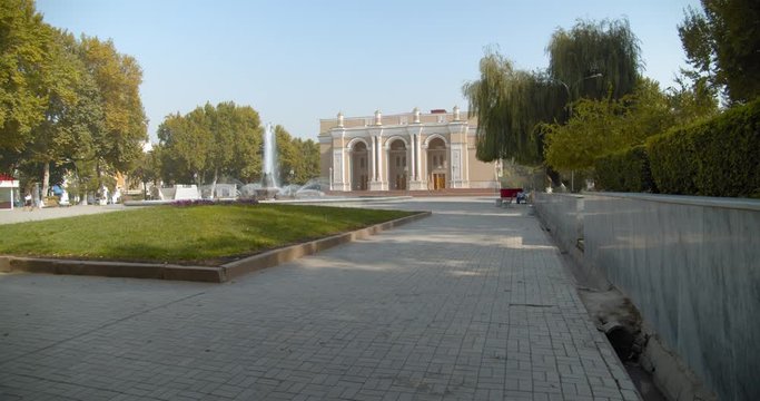 The Navoi Theater (Uzbek: Alisher Navoiy) State Academic Bolshoi Theatre" is the national opera theater in Tashkent, Uzbekistan.
