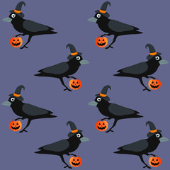 Art, Crow, bird, vector illustration