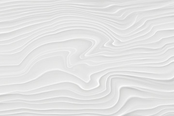Obraz premium White background 3 d with elements of waves in a fantastic abstract design, the texture of the lines in a modern style for wallpaper. Light gray template for wedding ceremony or business presentation.