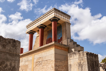 Knossos Palast auf Kreta