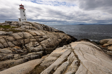 The Lighthouse of Peggy´s Cove
