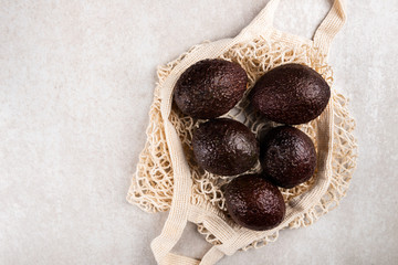 Cotton String Mesh Bag, Reusable Shopping Tote for Grocery