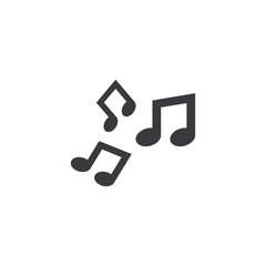 Music note logo