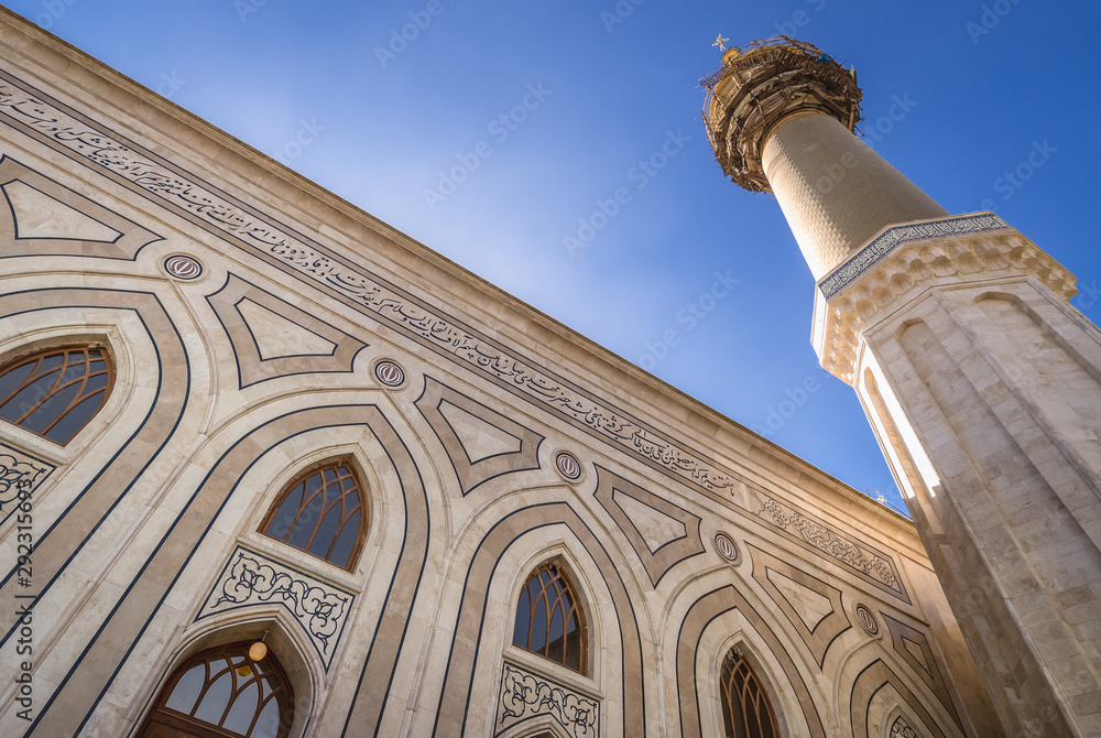 Canvas Prints One of the buildings of Mausoleum of Ruhollah Khomeini in Tehran, Iran