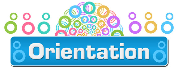 Orientation Colorful Circular Rings Top 