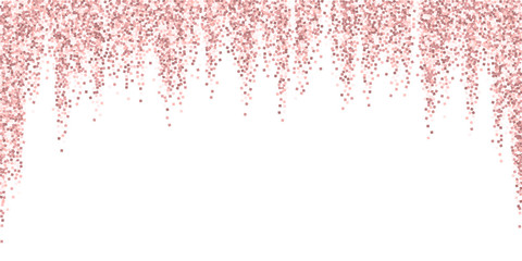 Pink gold glitter luxury sparkling confetti. Scatt