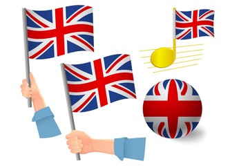 United Kingdom flag icon set