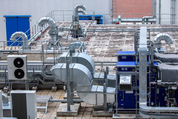 External infrastructure of the microclimate support system at a