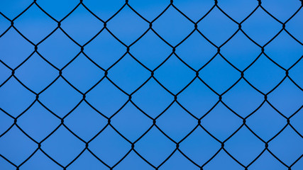 Fototapeta premium Maschendrahtzaun