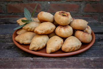 delicious homemade quail stuffed pies