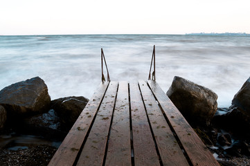 Fototapeta premium wooden pier
