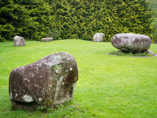 Prehistoric stone monument in ireland