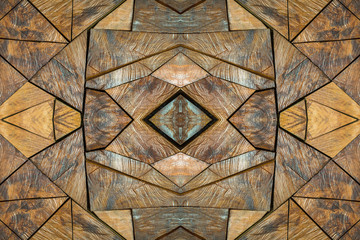 Wooden wall pattern for the background.