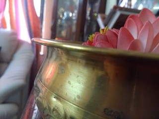 pot with flowers
