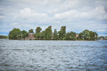 view of the sea in helsinki