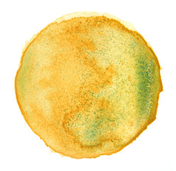 Watercolor circle
