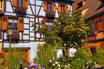 the old town of Ribeauvillé