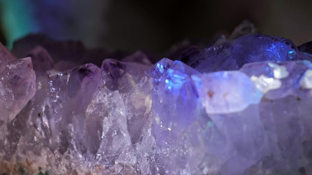 Crystal shinng with all rainbow colors