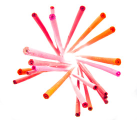 color stick in light