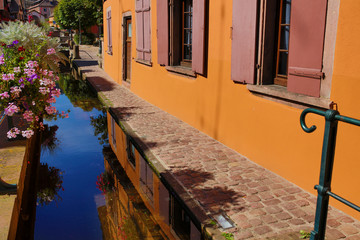 the old town of Ribeauvillé