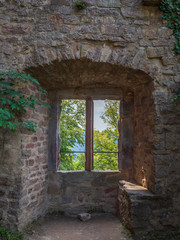 Hohenbaden Old Castle (Altes Schloss Hohenbaden) is one of the oldest possessions of the margraves of Baden &ndash; with origins that go back to the 12th century.1914 by John Schroth