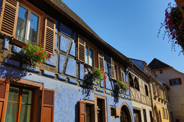 the old town of Ribeauvillé