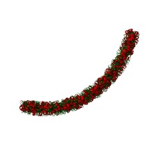 Christmas tree decoration, isolate on a white background. 3D rendering of excellent quality in high resolution