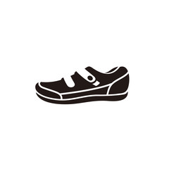 Sport shoes, bicycle shoes icon