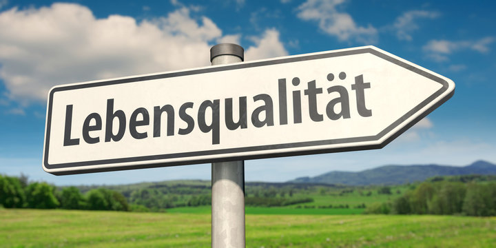Wegweiser Lebensqualit&auml;t