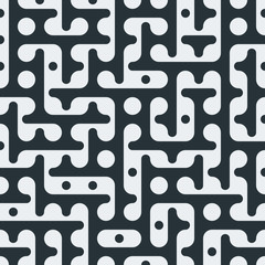 Truchet Random Pattern Generative Tile Art background illustration