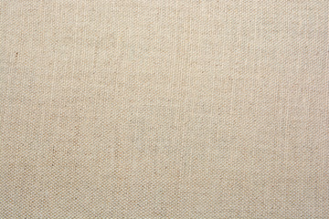 Fototapeta na wymiar Fabric canvas natural linen beige texture for backgrounds 
