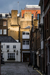 London, United Kingdom, 11 November - Typical Street of London